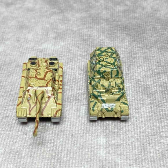 Micro Machines German Tank Set By Galoob 1987 Camo Pattern Toy Miniatures - Picture 4 of 9